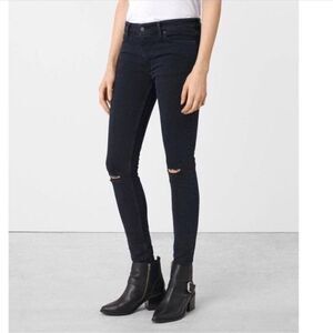 All Saints Mast Skinny Jeans Size 25